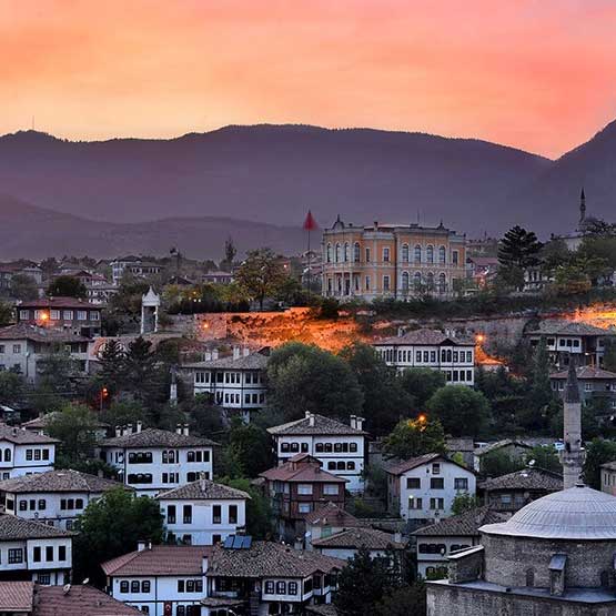 Safranbolu'da Gün Batımı